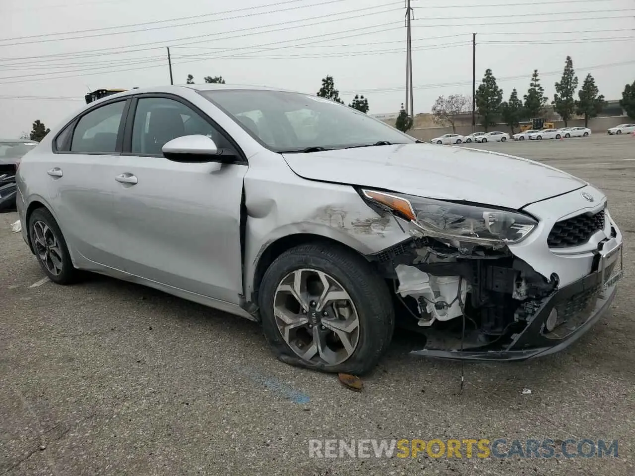4 Photograph of a damaged car 3KPF24ADXME315673 KIA FORTE 2021