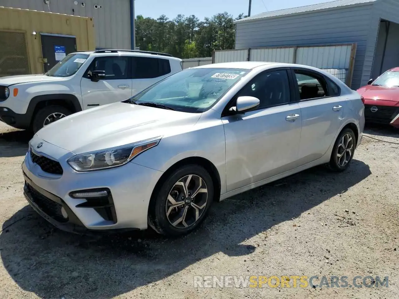 1 Photograph of a damaged car 3KPF24ADXME319495 KIA FORTE 2021