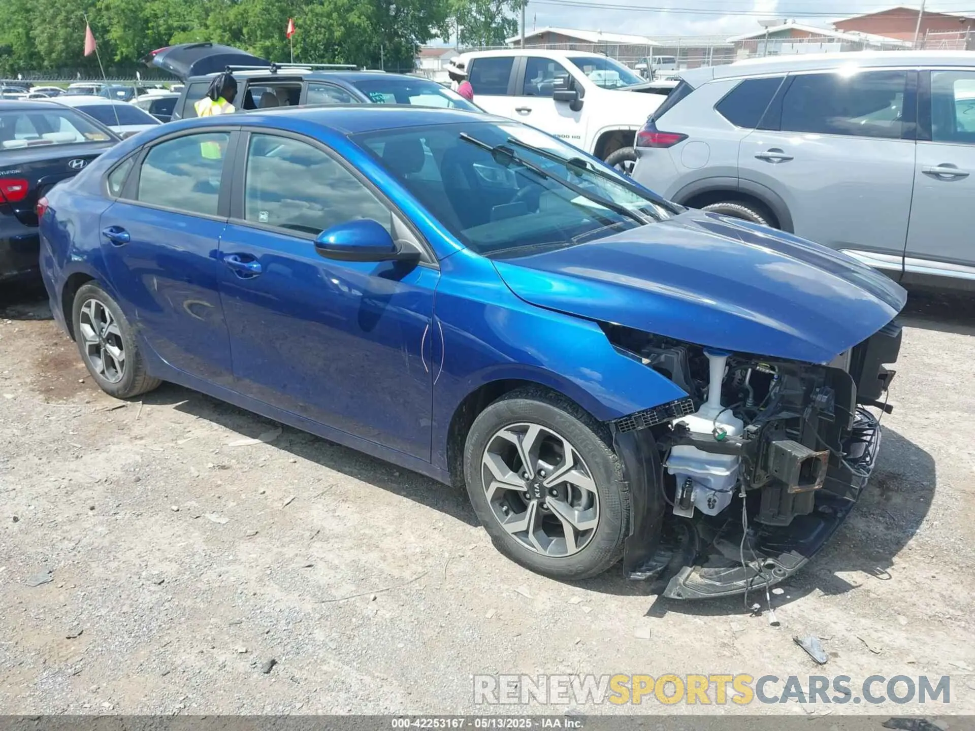 1 Photograph of a damaged car 3KPF24ADXME344784 KIA FORTE 2021