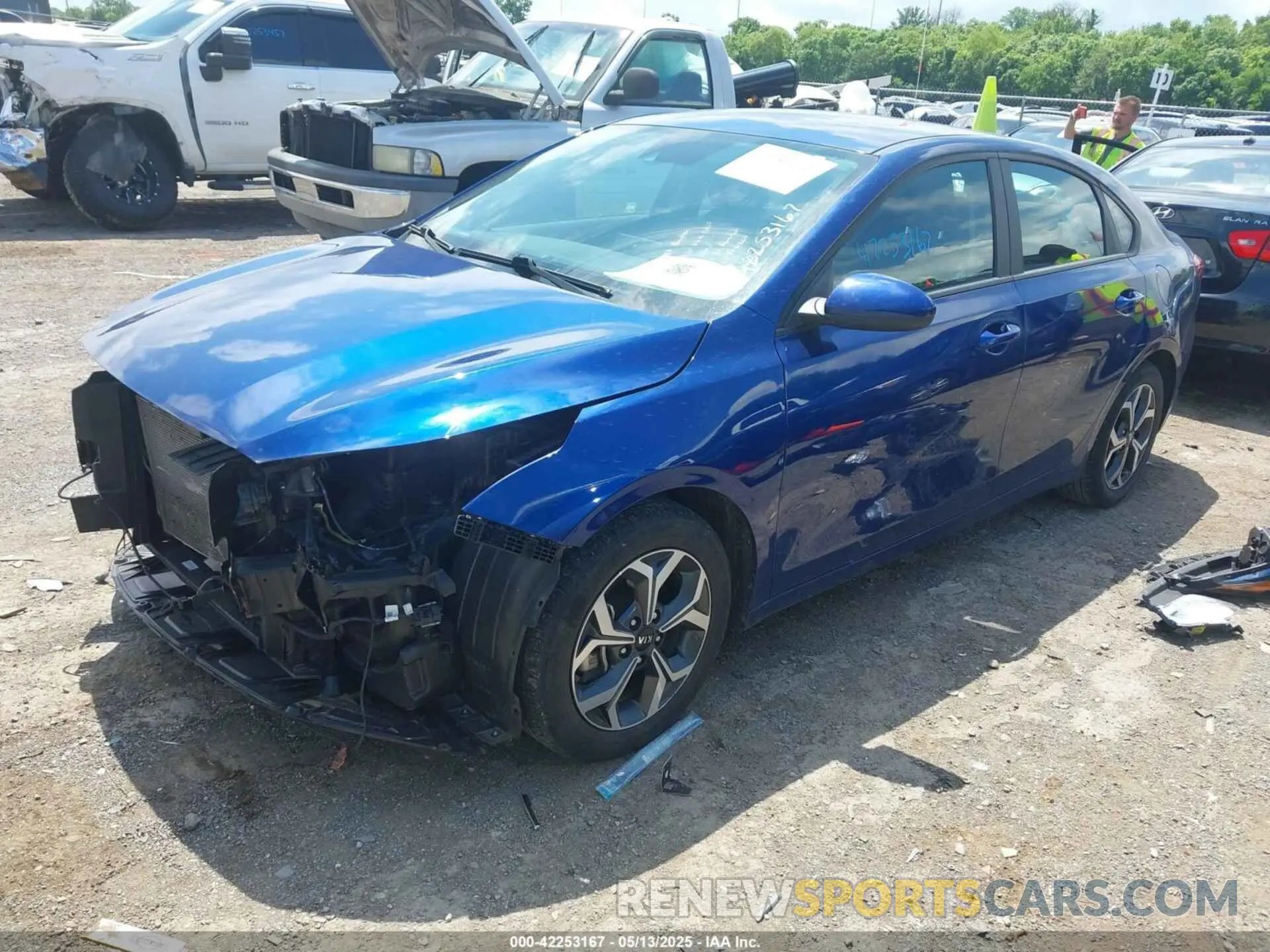 2 Photograph of a damaged car 3KPF24ADXME344784 KIA FORTE 2021