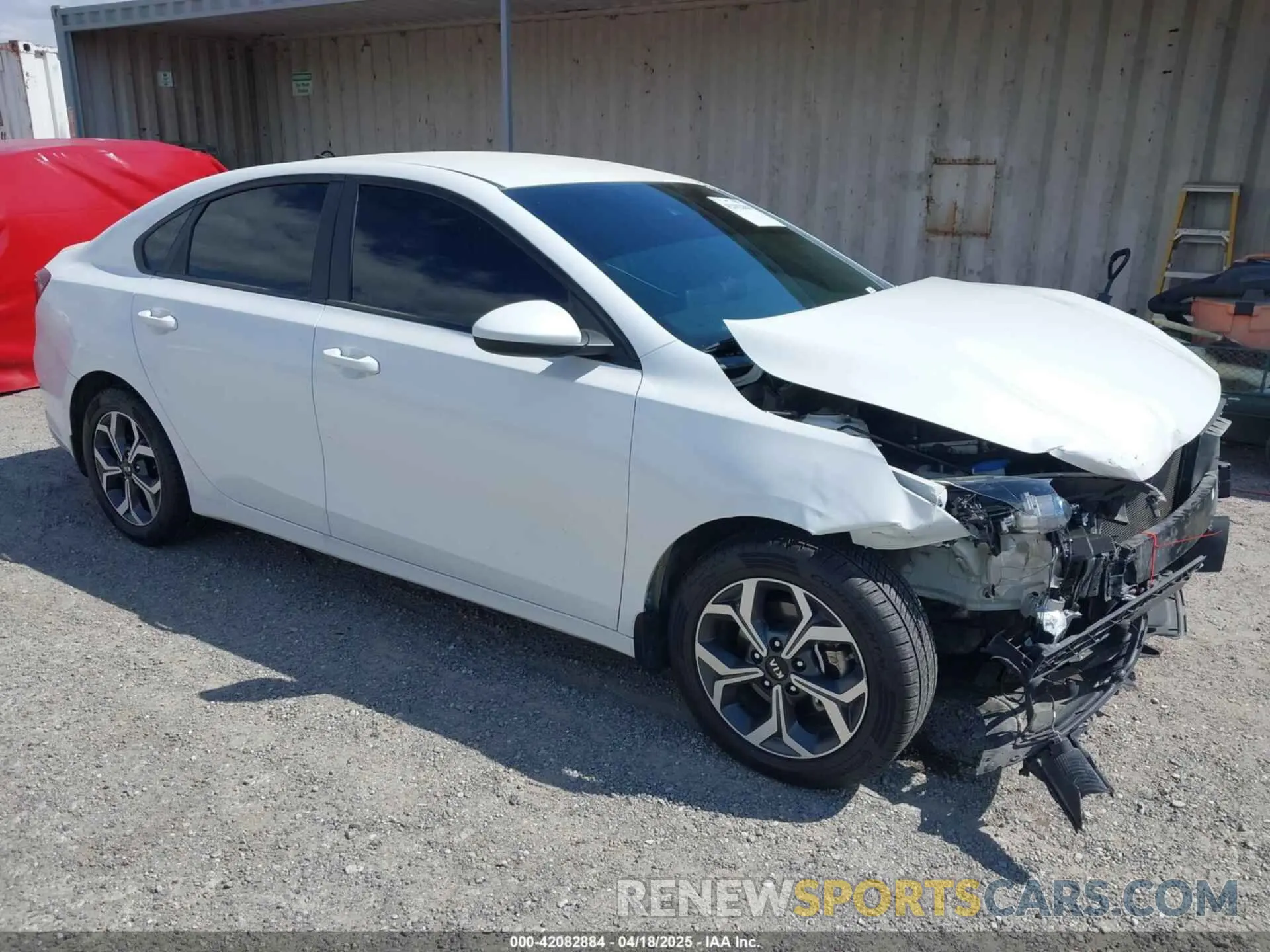 1 Photograph of a damaged car 3KPF24ADXME348303 KIA FORTE 2021