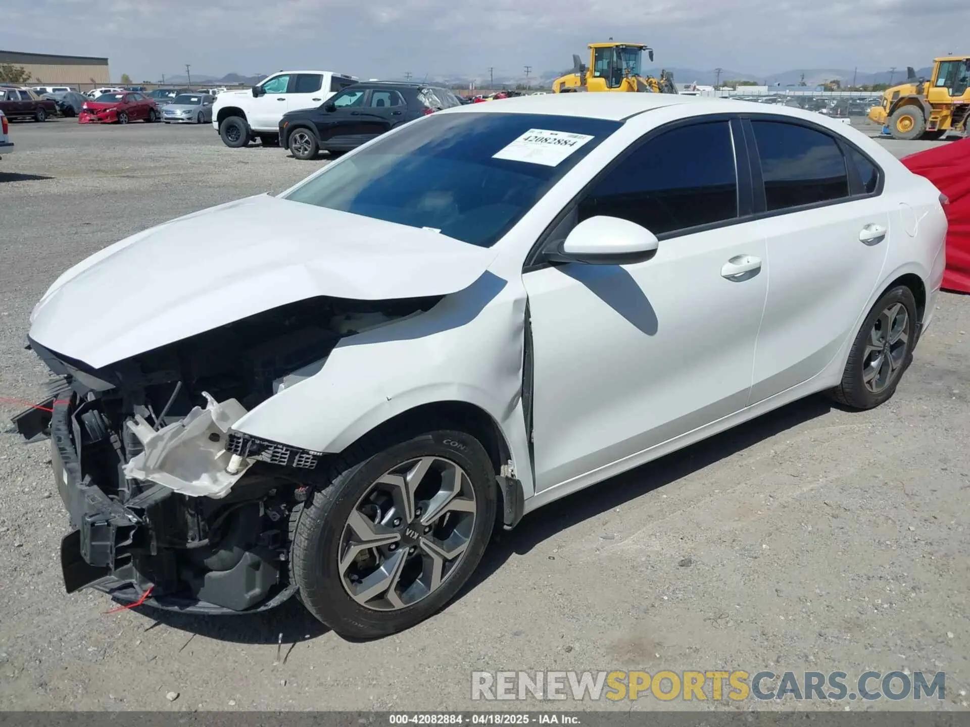 2 Photograph of a damaged car 3KPF24ADXME348303 KIA FORTE 2021