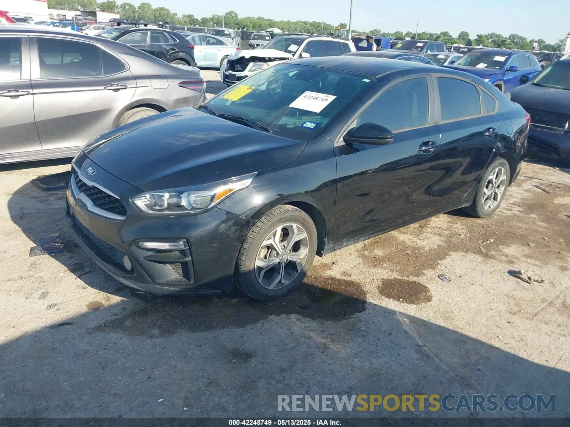 2 Photograph of a damaged car 3KPF24ADXME355848 KIA FORTE 2021