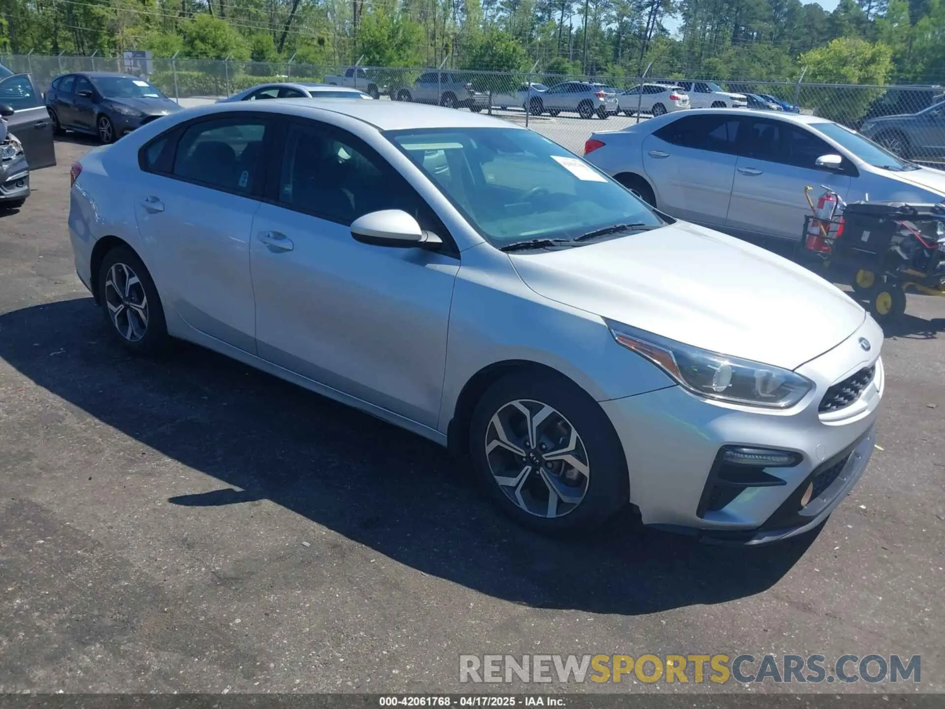 1 Photograph of a damaged car 3KPF24ADXME359818 KIA FORTE 2021