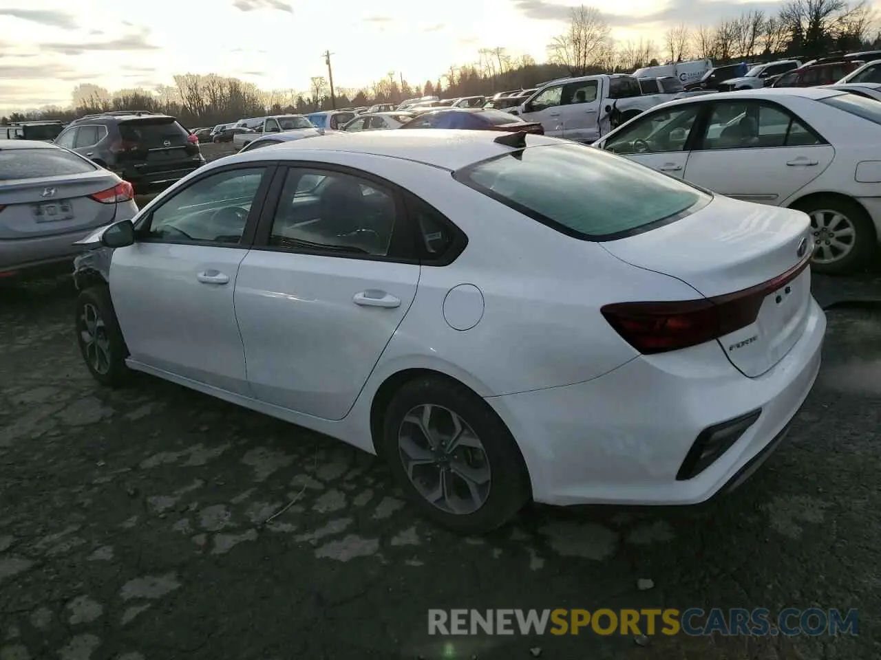 2 Photograph of a damaged car 3KPF24ADXME363142 KIA FORTE 2021