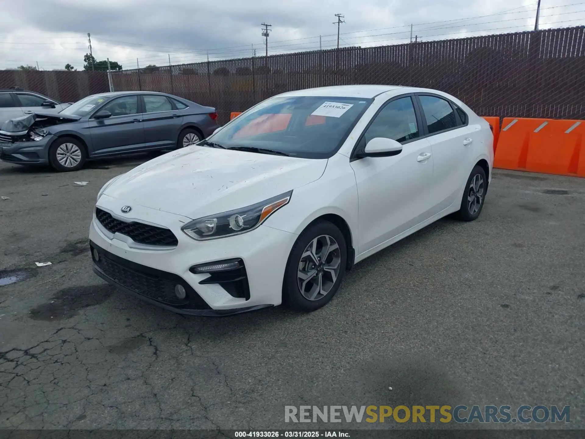 2 Photograph of a damaged car 3KPF24ADXME368874 KIA FORTE 2021