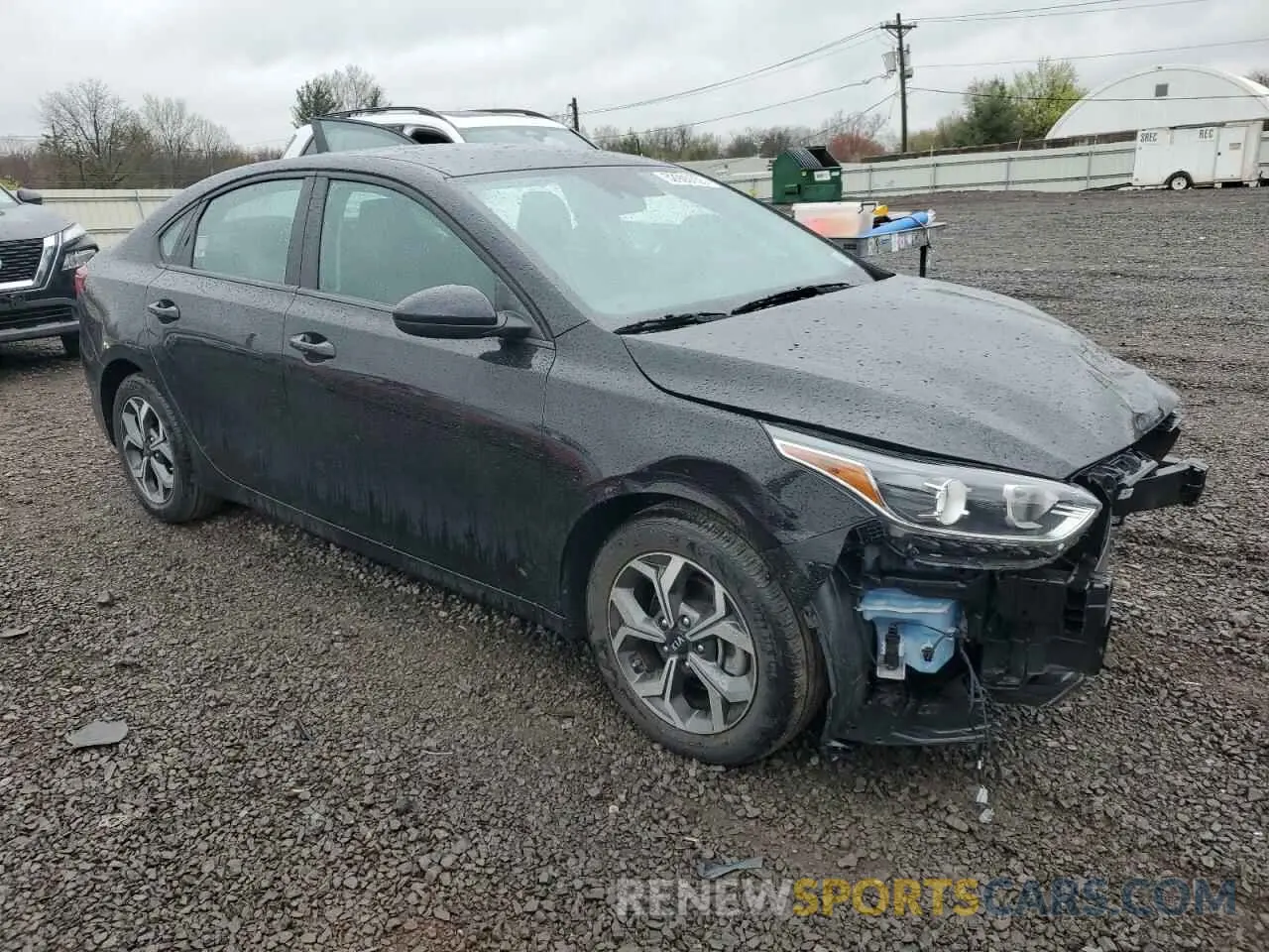 4 Photograph of a damaged car 3KPF24ADXME369443 KIA FORTE 2021