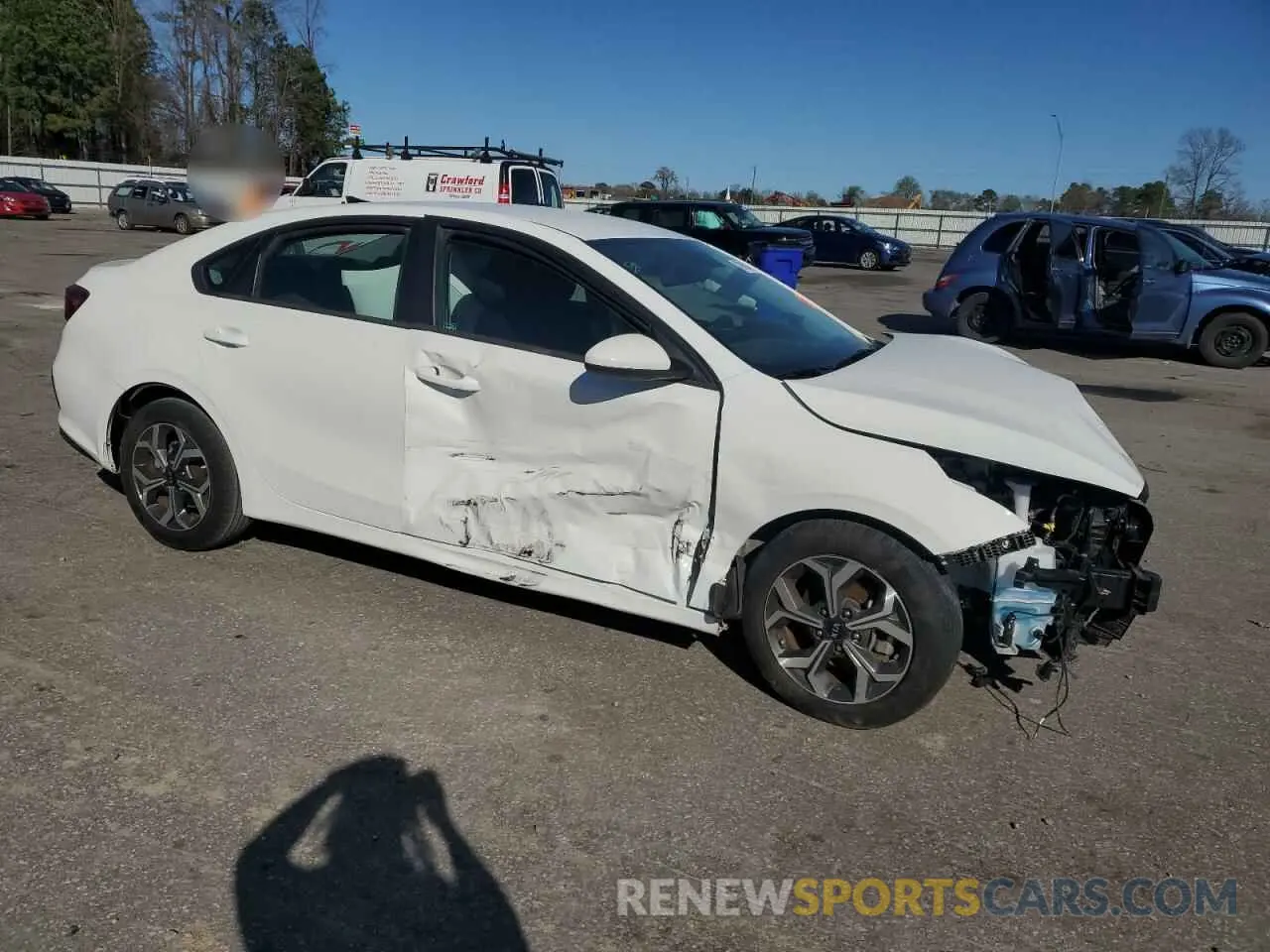 4 Photograph of a damaged car 3KPF24ADXME372181 KIA FORTE 2021
