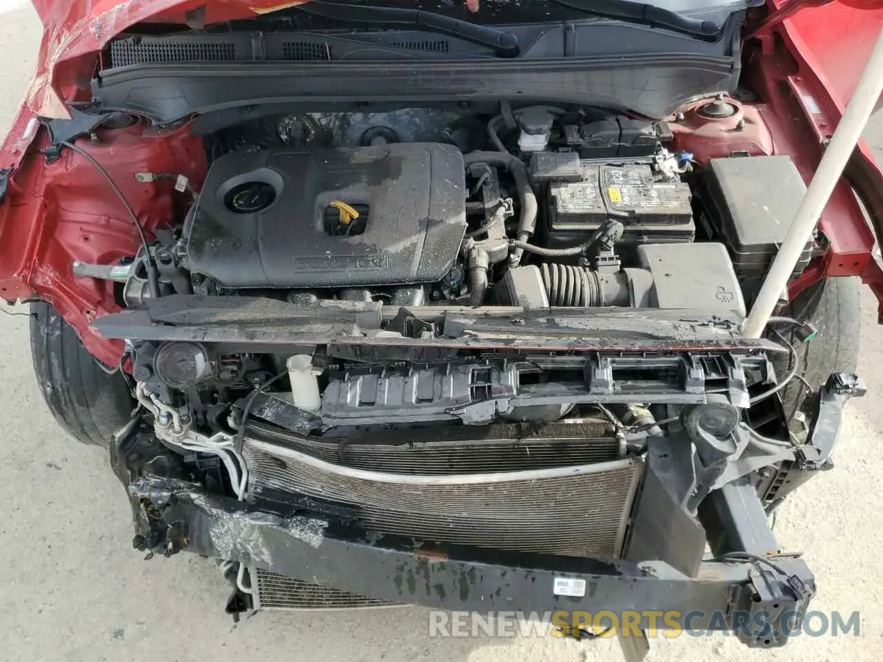 11 Photograph of a damaged car 3KPF24ADXME383794 KIA FORTE 2021