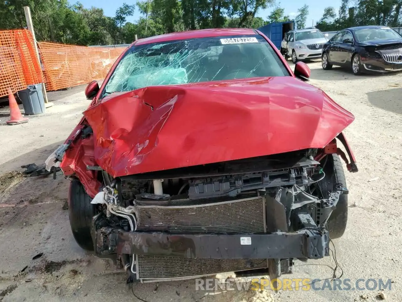 5 Photograph of a damaged car 3KPF24ADXME383794 KIA FORTE 2021