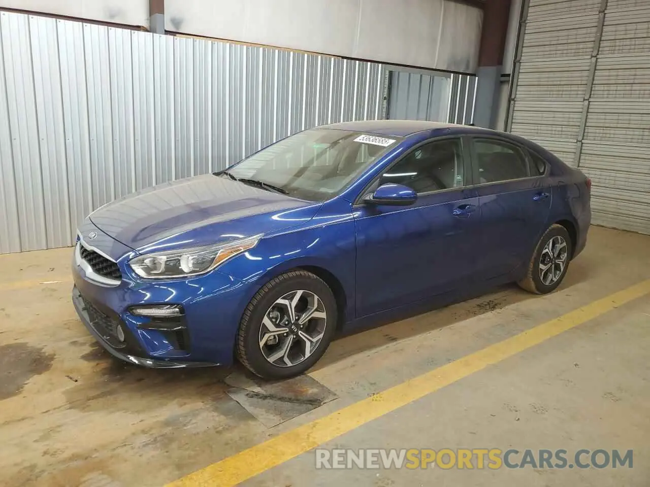 1 Photograph of a damaged car 3KPF24ADXME385576 KIA FORTE 2021