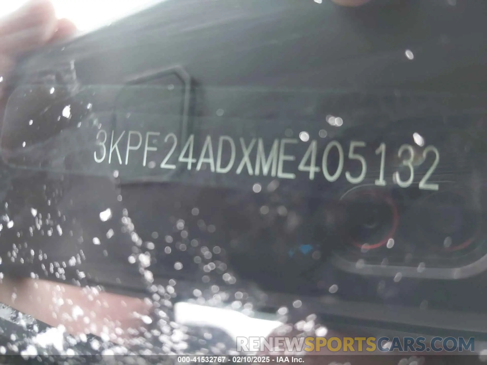 9 Photograph of a damaged car 3KPF24ADXME405132 KIA FORTE 2021