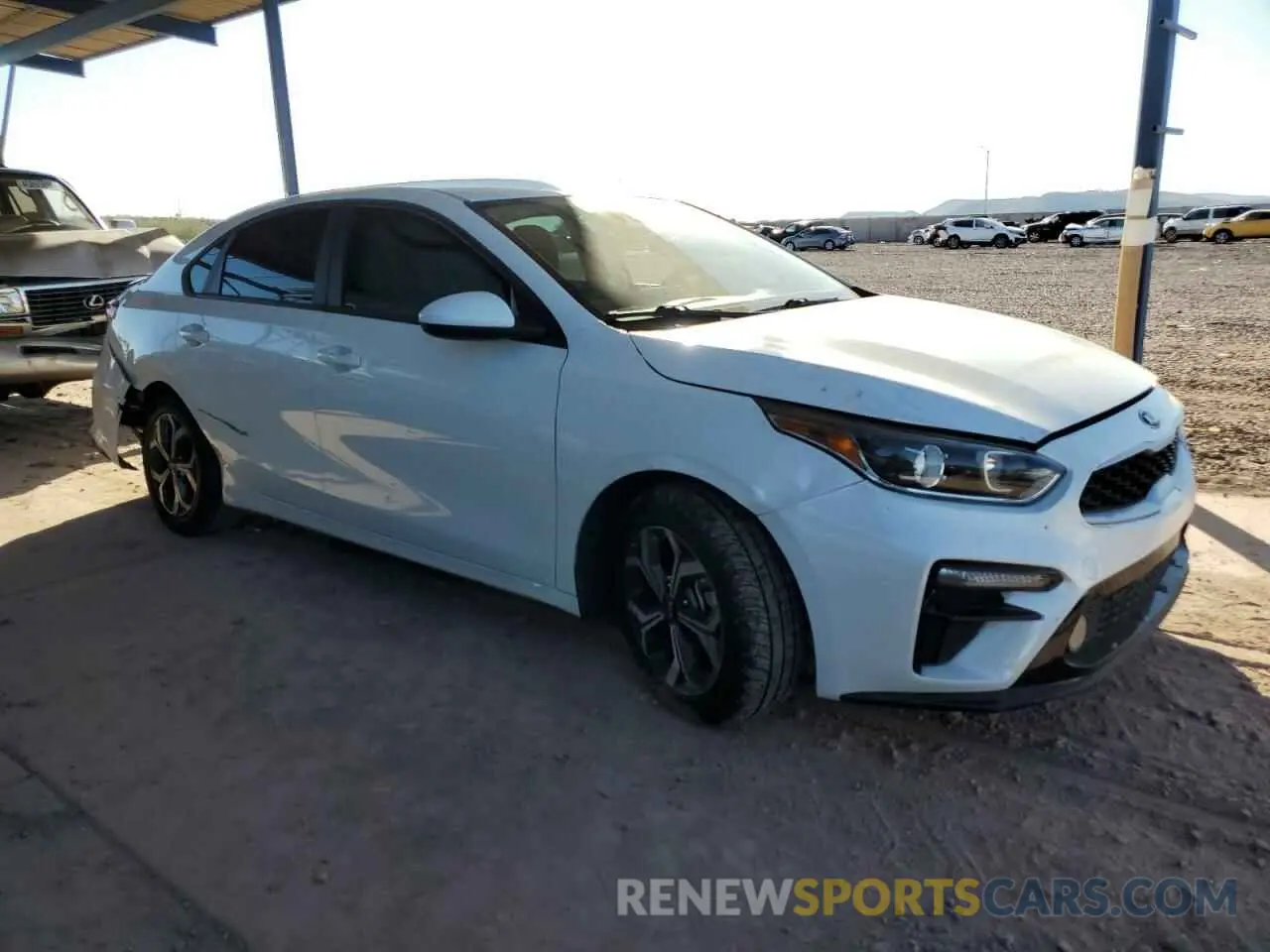 4 Photograph of a damaged car 3KPF24ADXME407849 KIA FORTE 2021