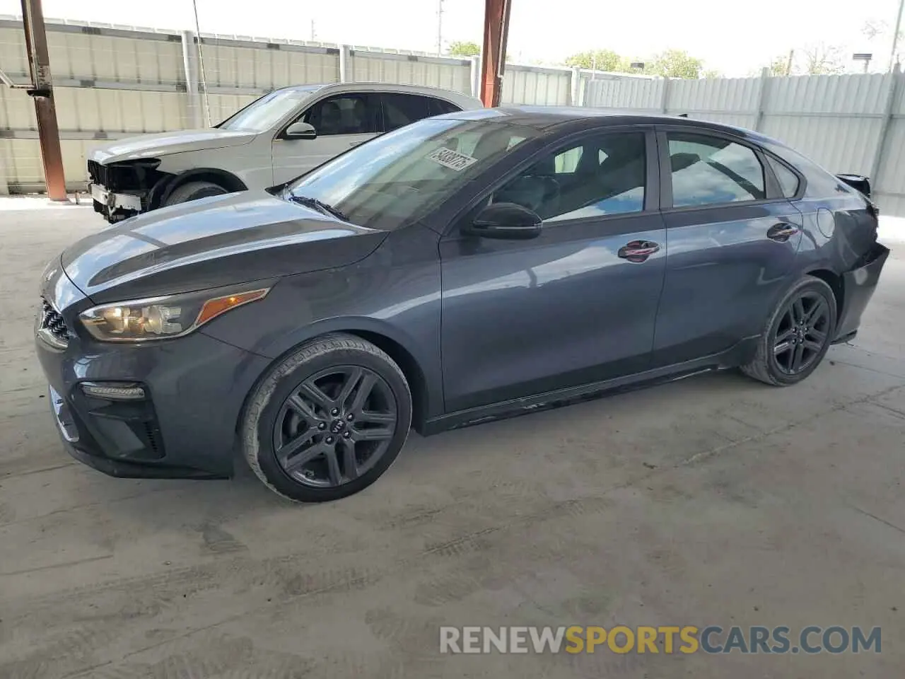 1 Photograph of a damaged car 3KPF34AD0ME275973 KIA FORTE 2021