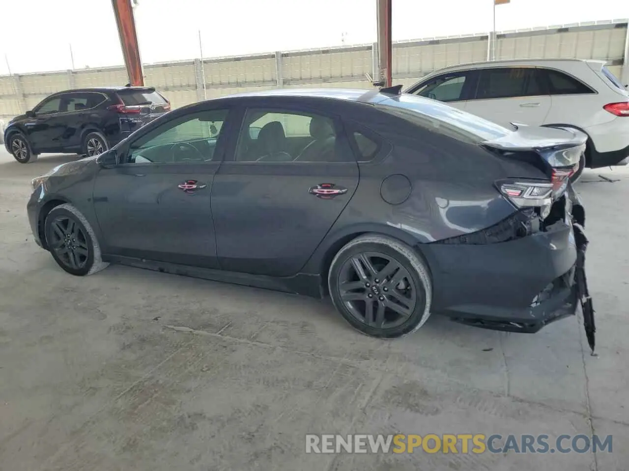 2 Photograph of a damaged car 3KPF34AD0ME275973 KIA FORTE 2021