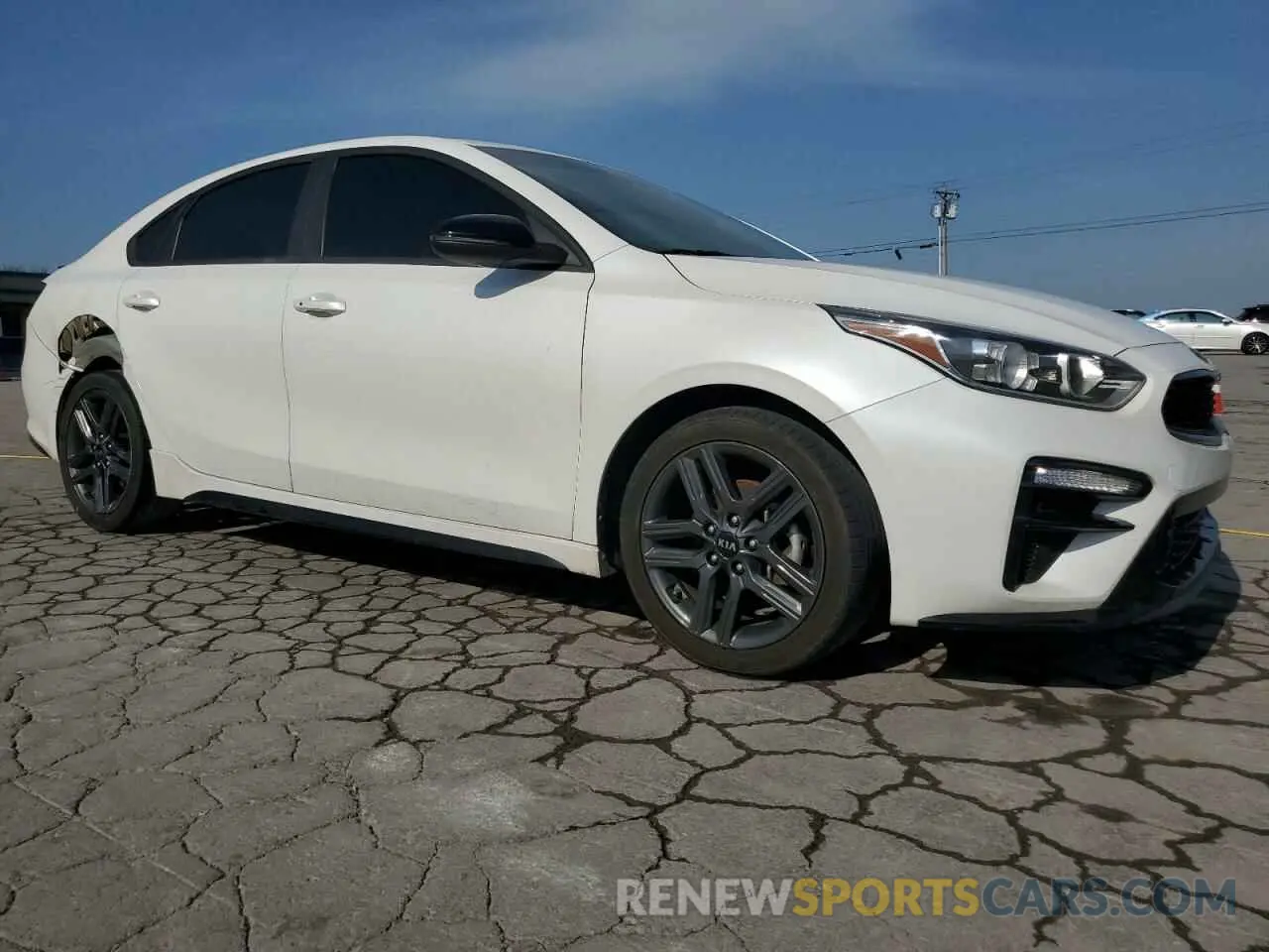 4 Photograph of a damaged car 3KPF34AD0ME276265 KIA FORTE 2021