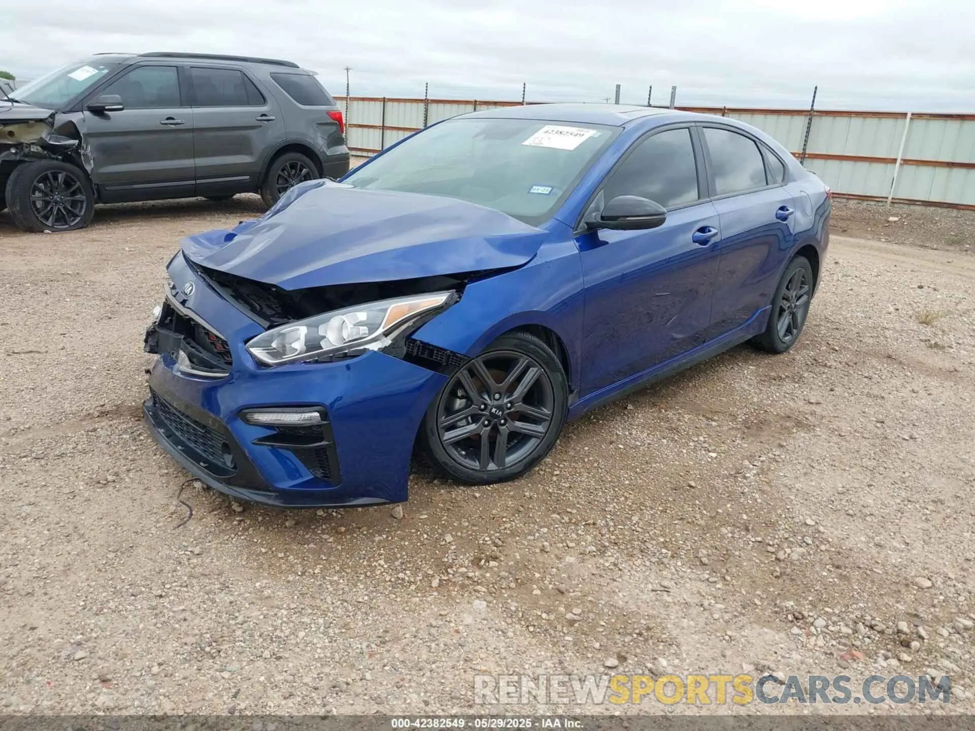 2 Photograph of a damaged car 3KPF34AD0ME280641 KIA FORTE 2021