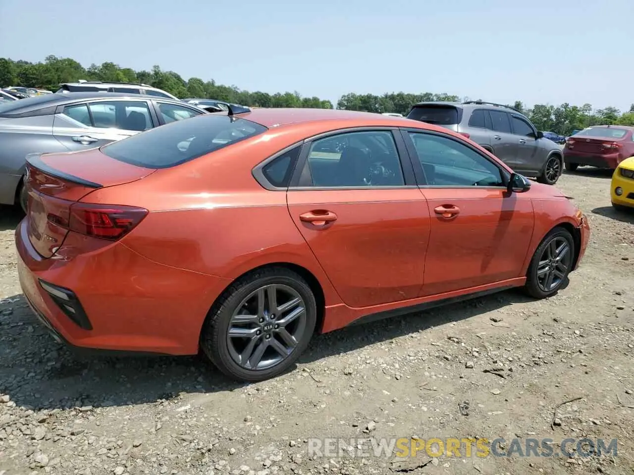 3 Photograph of a damaged car 3KPF34AD0ME280901 KIA FORTE 2021