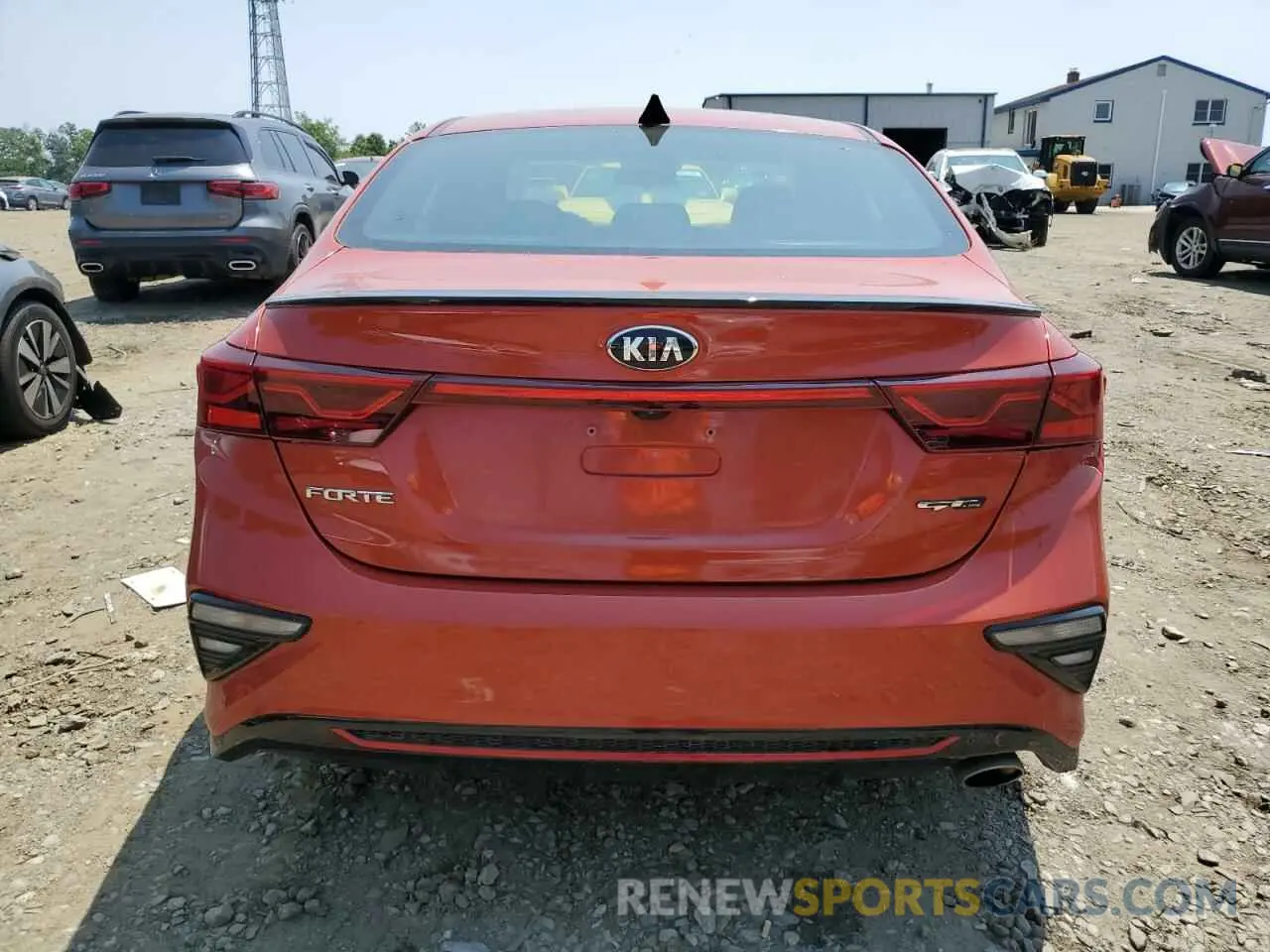 6 Photograph of a damaged car 3KPF34AD0ME280901 KIA FORTE 2021