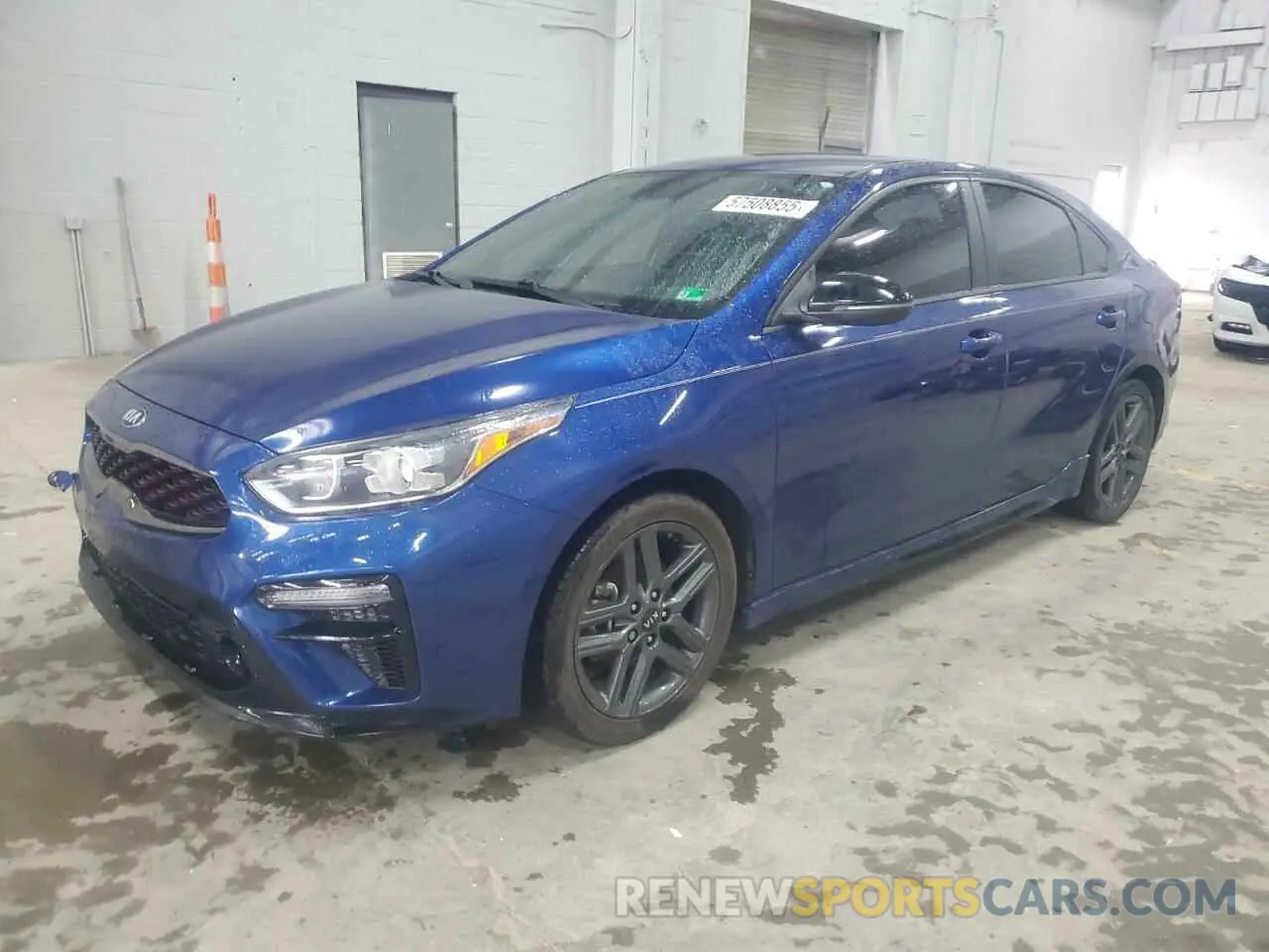 1 Photograph of a damaged car 3KPF34AD0ME349439 KIA FORTE 2021