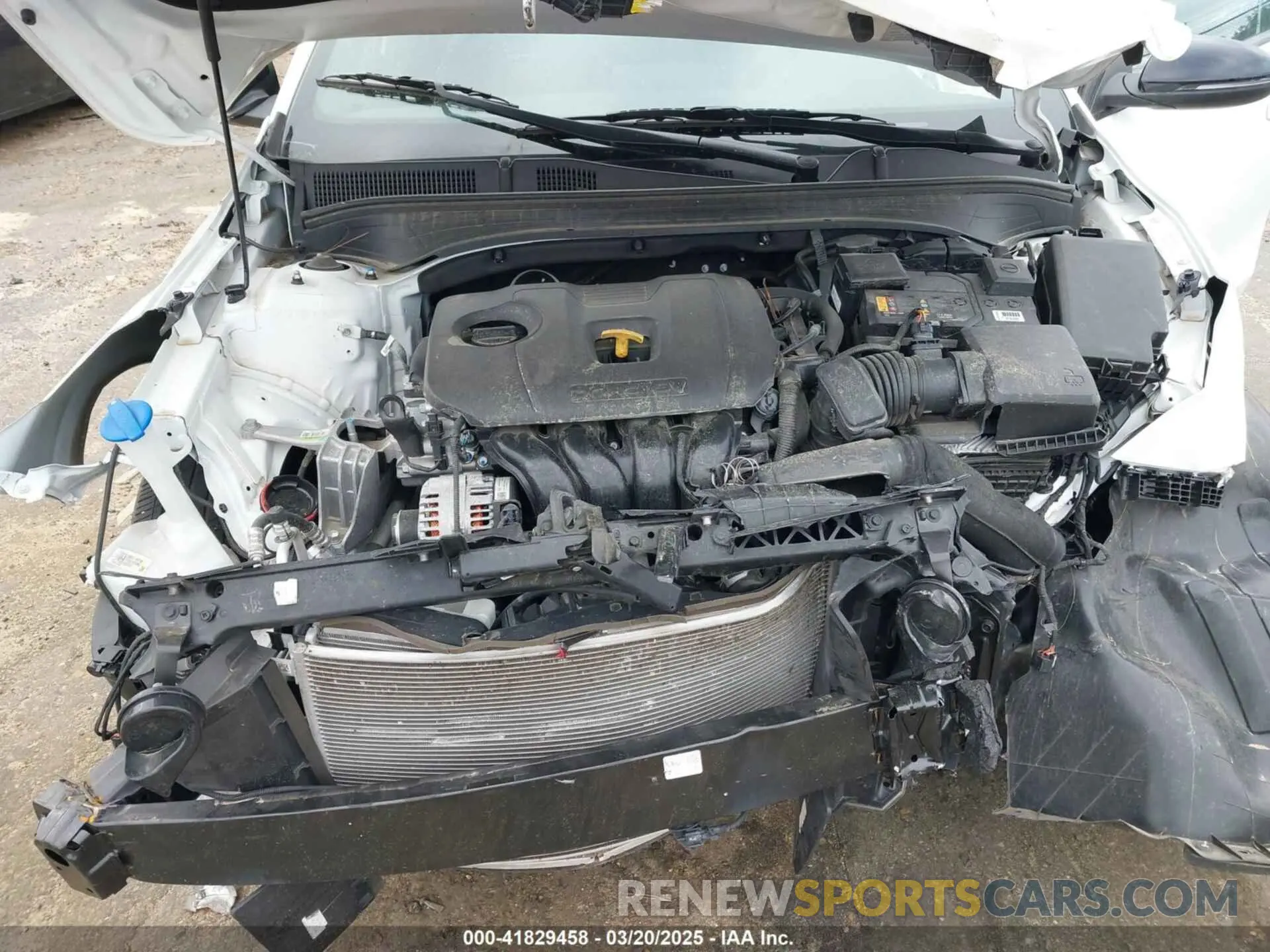 10 Photograph of a damaged car 3KPF34AD0ME354821 KIA FORTE 2021