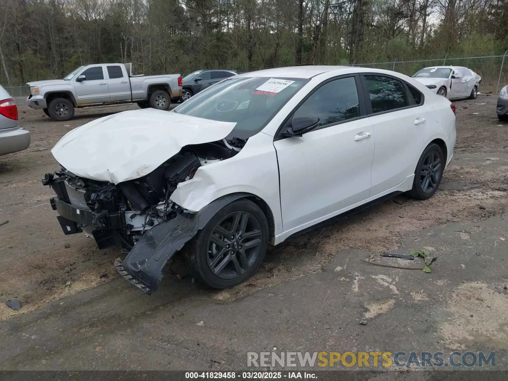 2 Photograph of a damaged car 3KPF34AD0ME354821 KIA FORTE 2021