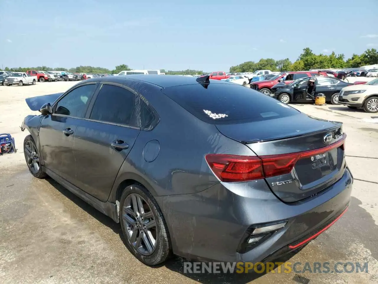 2 Photograph of a damaged car 3KPF34AD0ME357671 KIA FORTE 2021