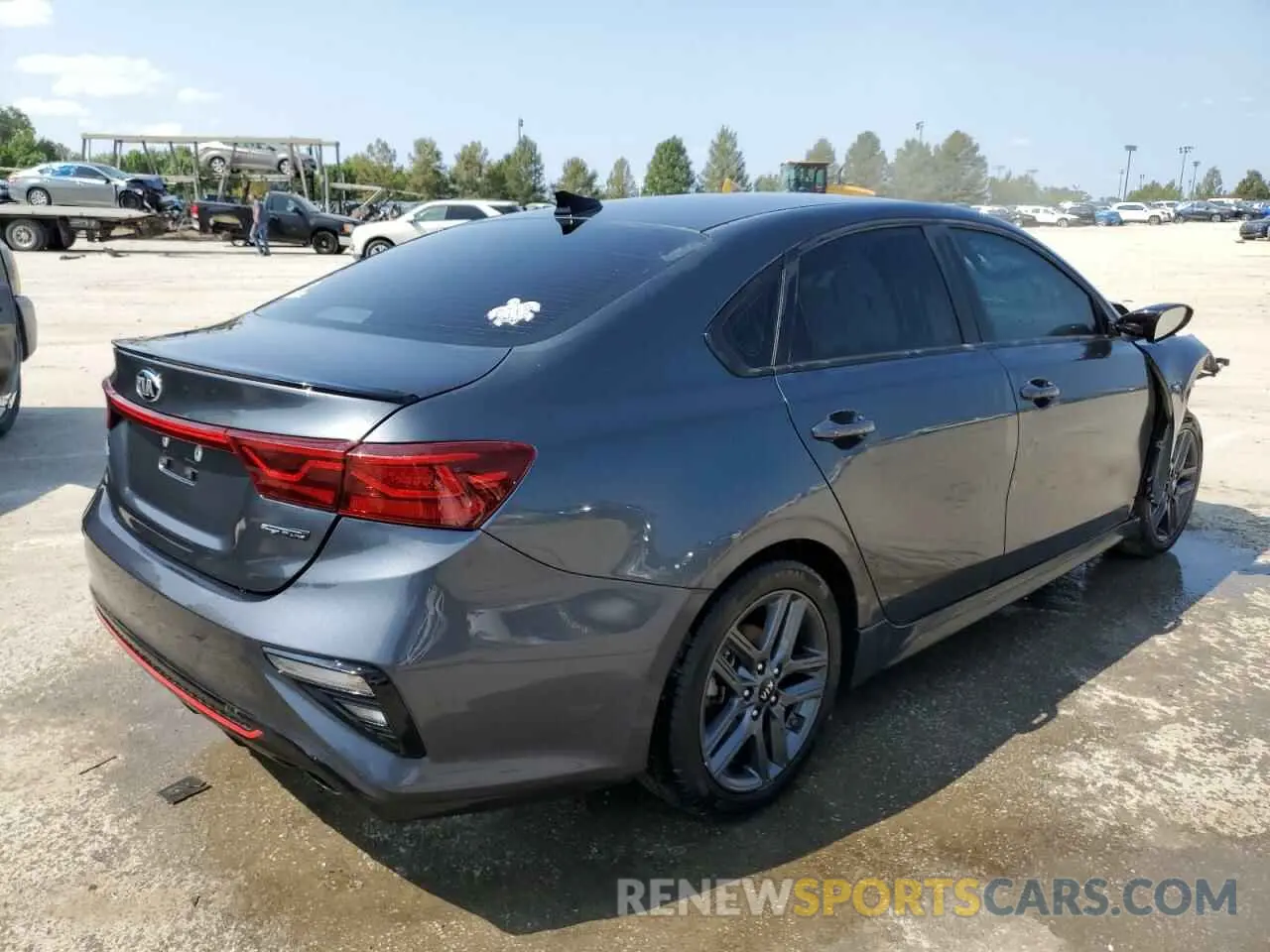 3 Photograph of a damaged car 3KPF34AD0ME357671 KIA FORTE 2021