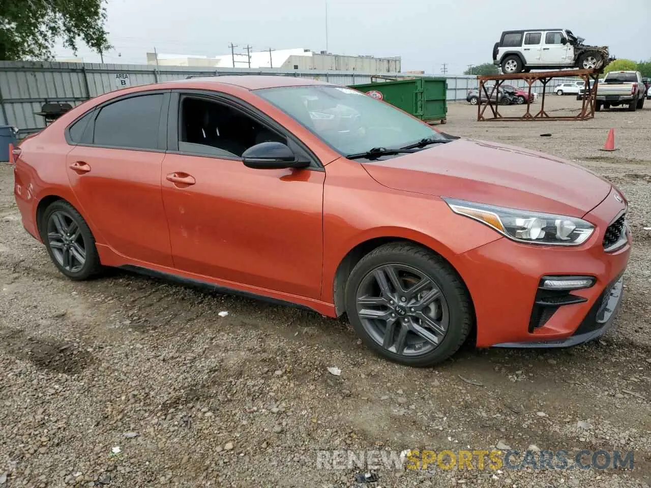 4 Photograph of a damaged car 3KPF34AD0ME384482 KIA FORTE 2021