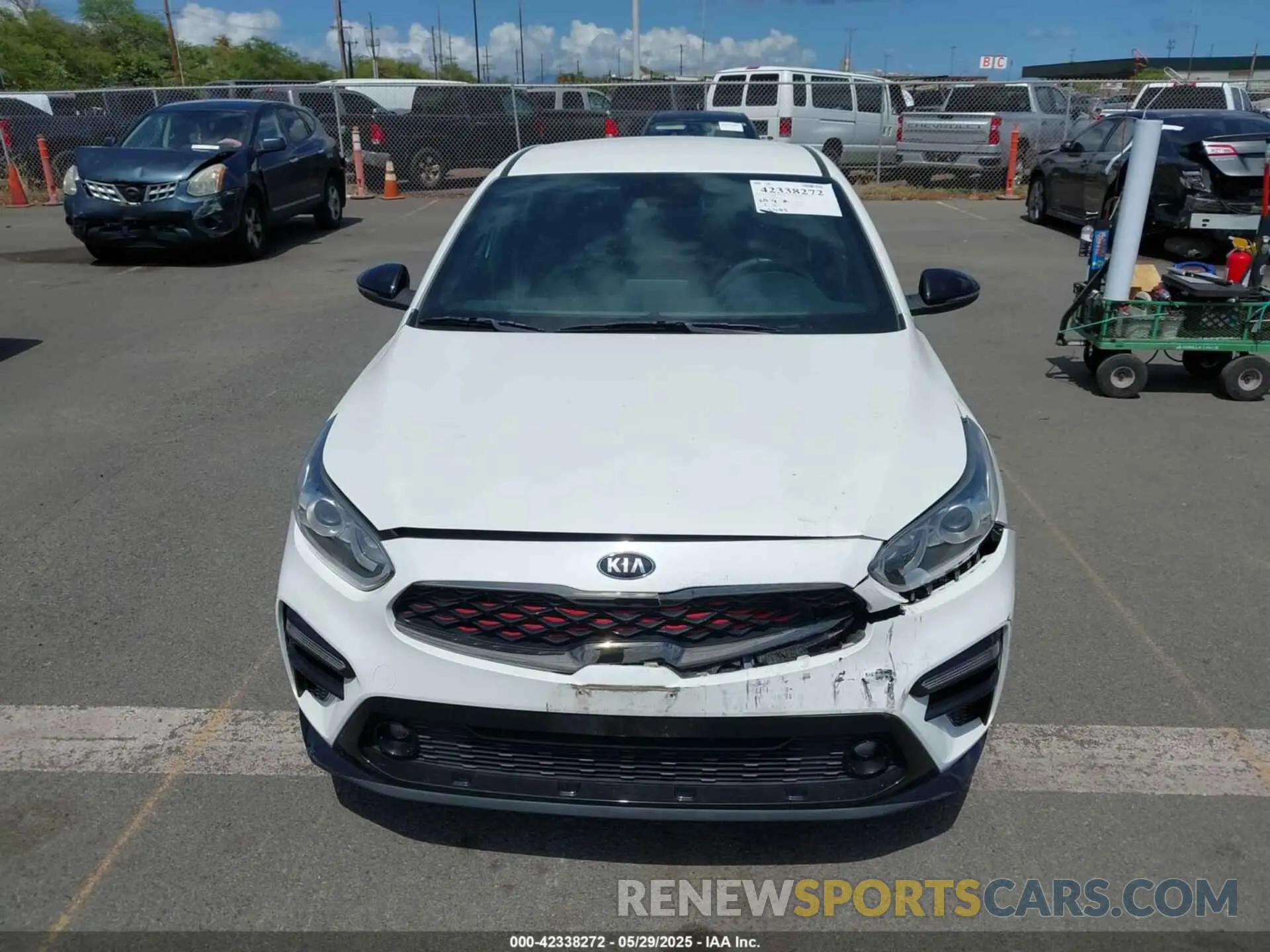 12 Photograph of a damaged car 3KPF34AD0ME393490 KIA FORTE 2021