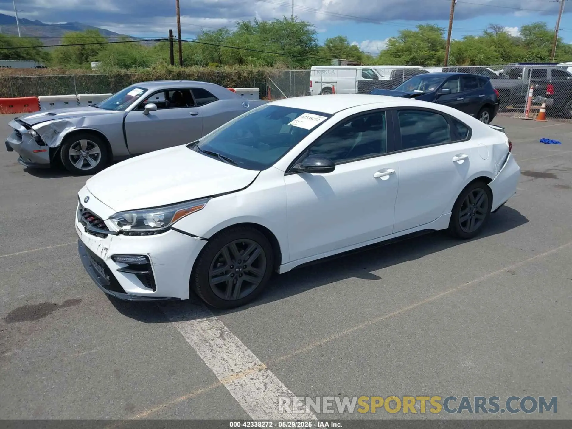 2 Photograph of a damaged car 3KPF34AD0ME393490 KIA FORTE 2021