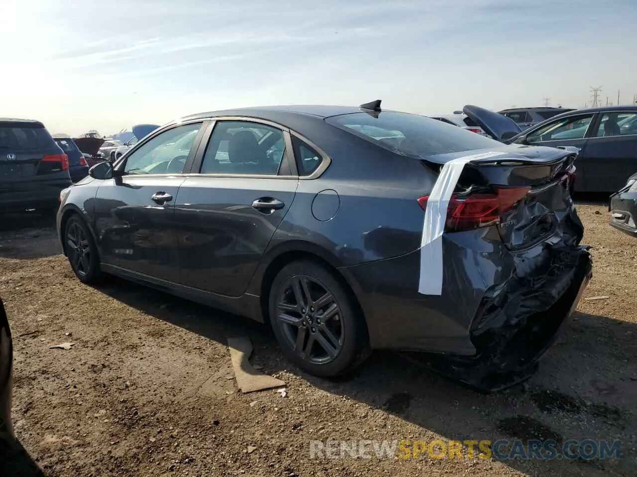 2 Photograph of a damaged car 3KPF34AD0ME404567 KIA FORTE 2021