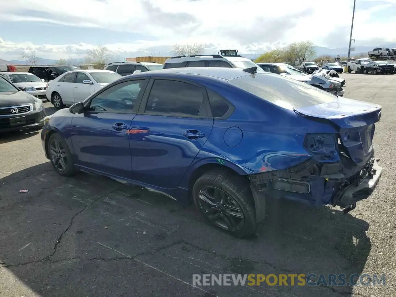 2 Photograph of a damaged car 3KPF34AD0ME419392 KIA FORTE 2021