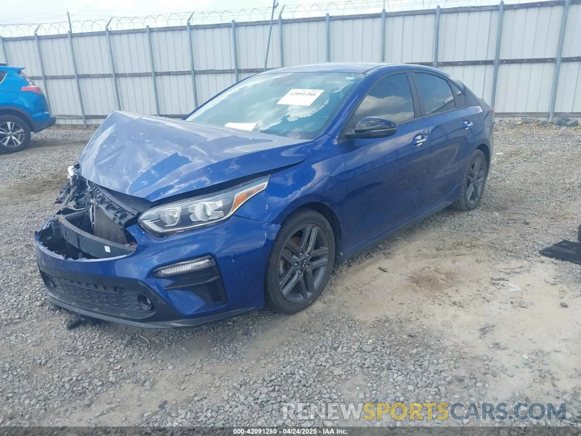 2 Photograph of a damaged car 3KPF34AD1ME278588 KIA FORTE 2021