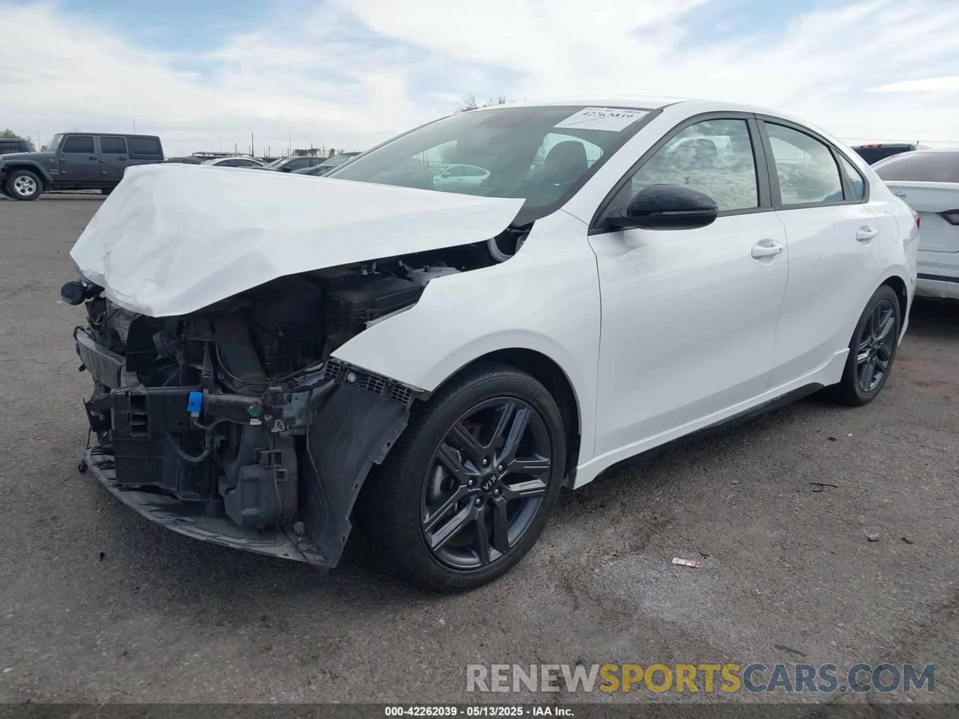 2 Photograph of a damaged car 3KPF34AD1ME282821 KIA FORTE 2021
