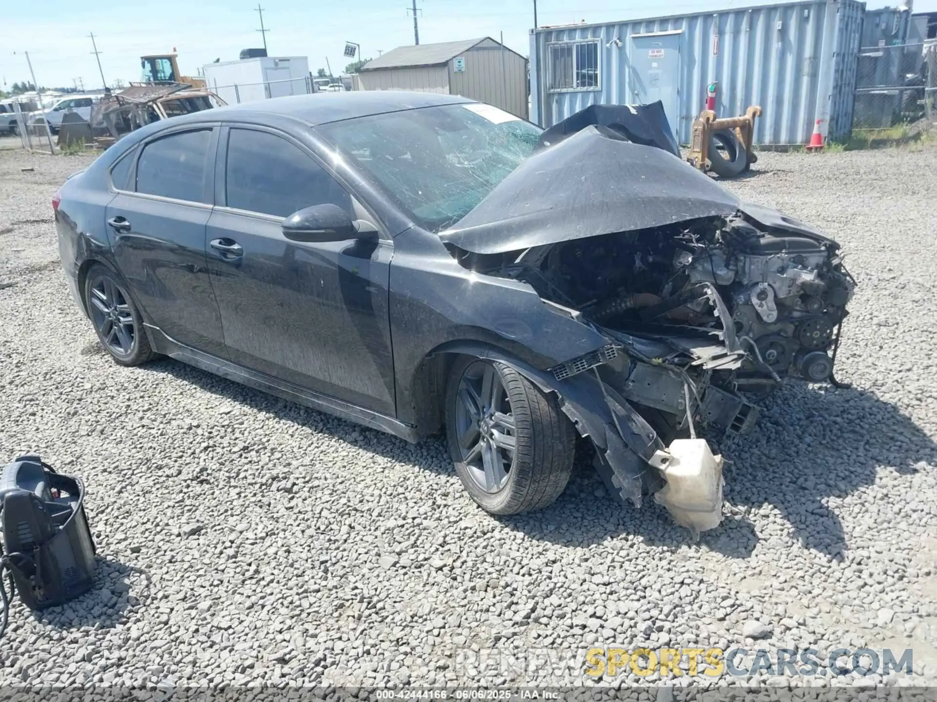 1 Photograph of a damaged car 3KPF34AD1ME286612 KIA FORTE 2021