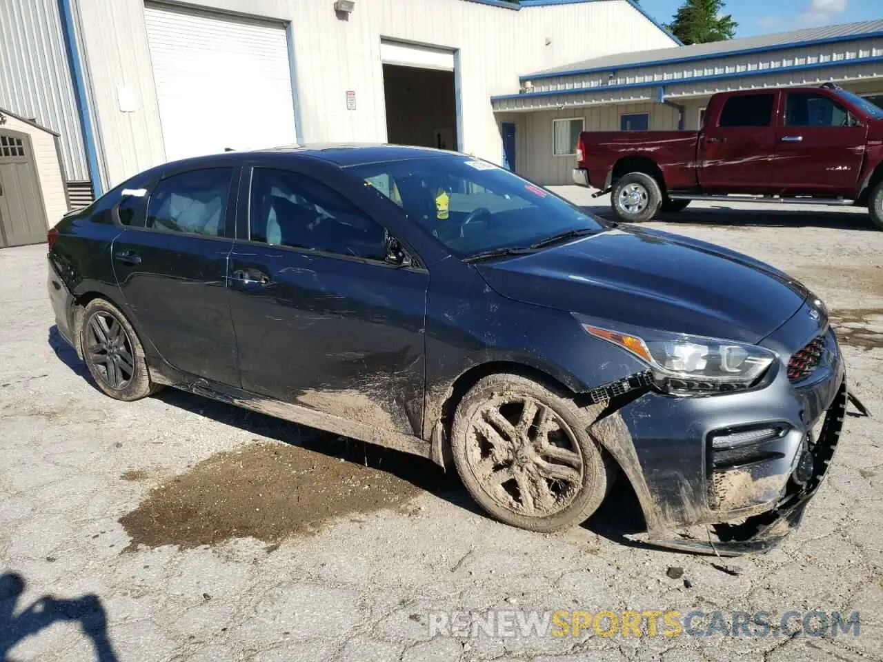 4 Photograph of a damaged car 3KPF34AD1ME288246 KIA FORTE 2021