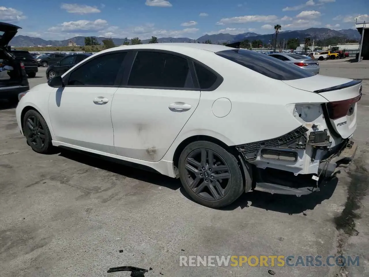 2 Photograph of a damaged car 3KPF34AD1ME298923 KIA FORTE 2021