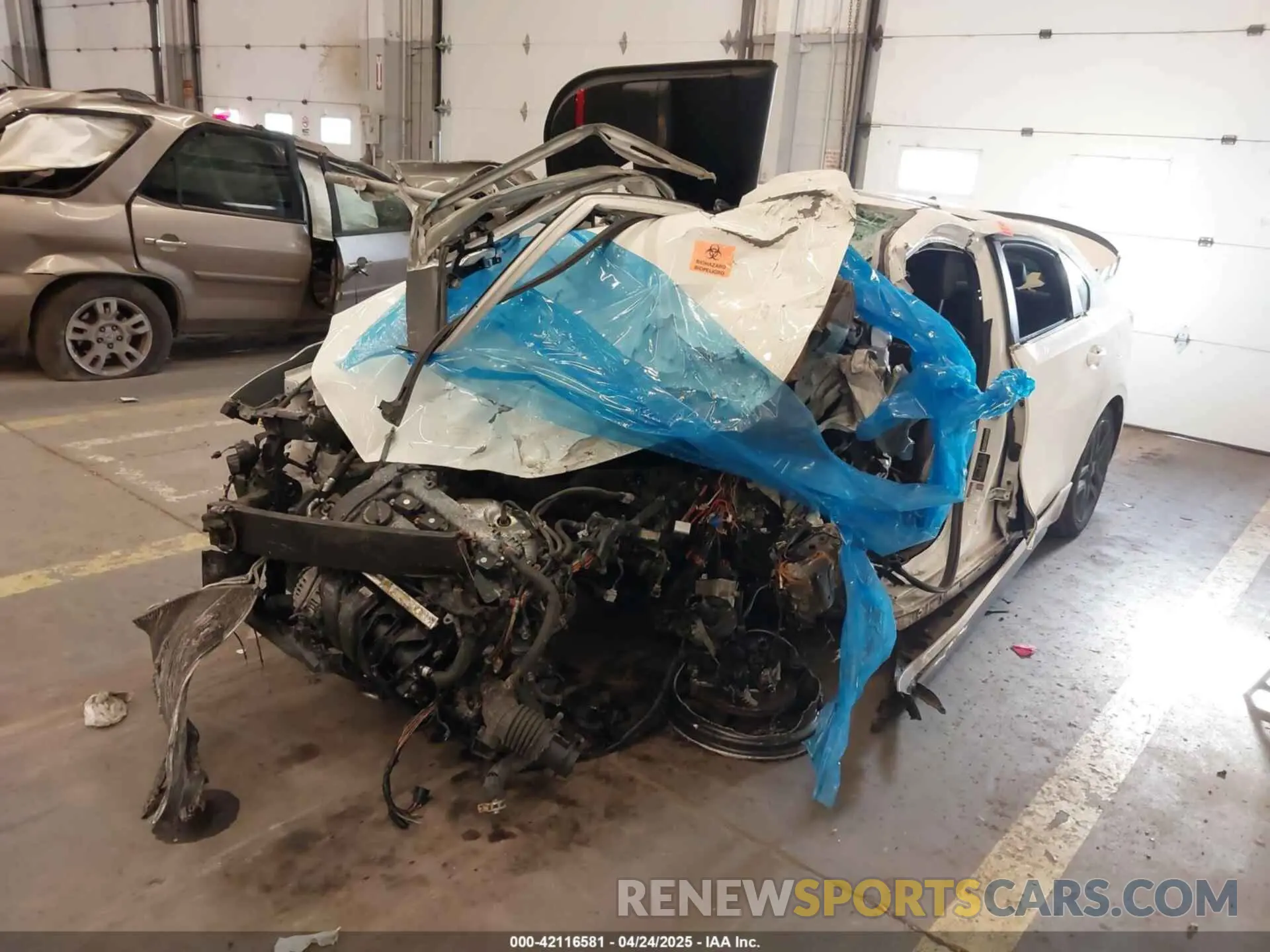 2 Photograph of a damaged car 3KPF34AD1ME341222 KIA FORTE 2021