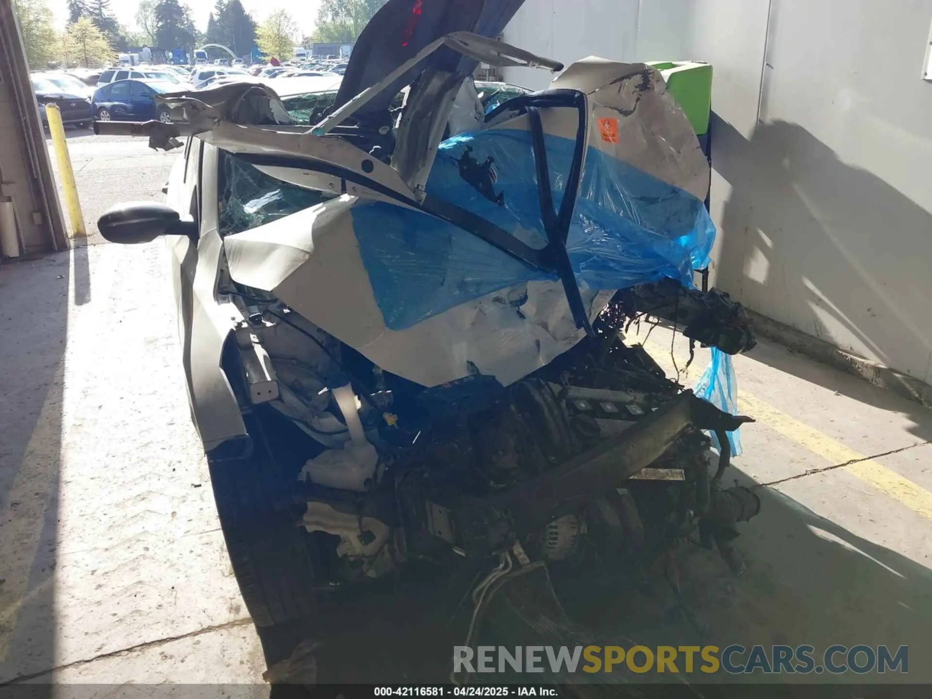 6 Photograph of a damaged car 3KPF34AD1ME341222 KIA FORTE 2021