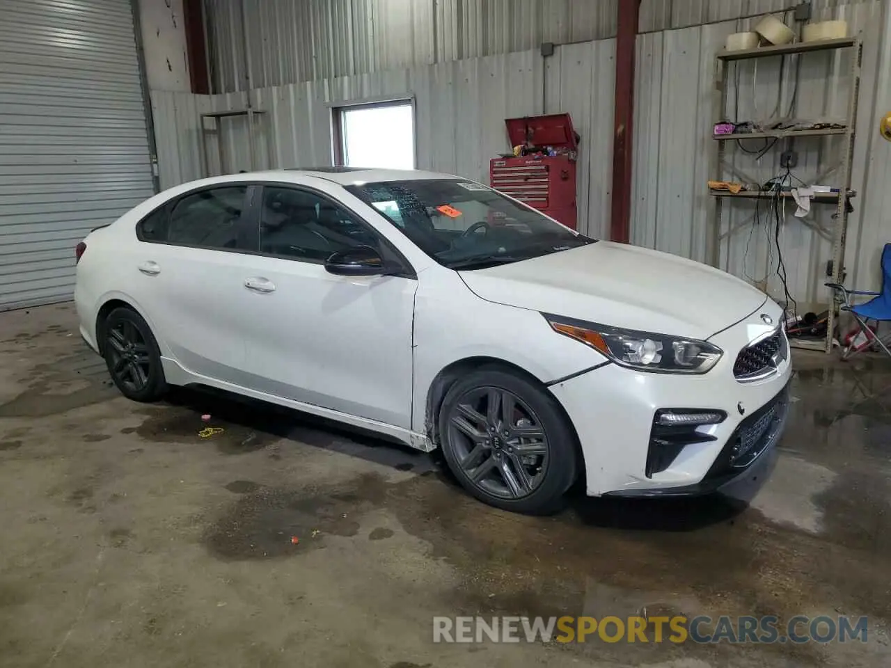 4 Photograph of a damaged car 3KPF34AD1ME357887 KIA FORTE 2021