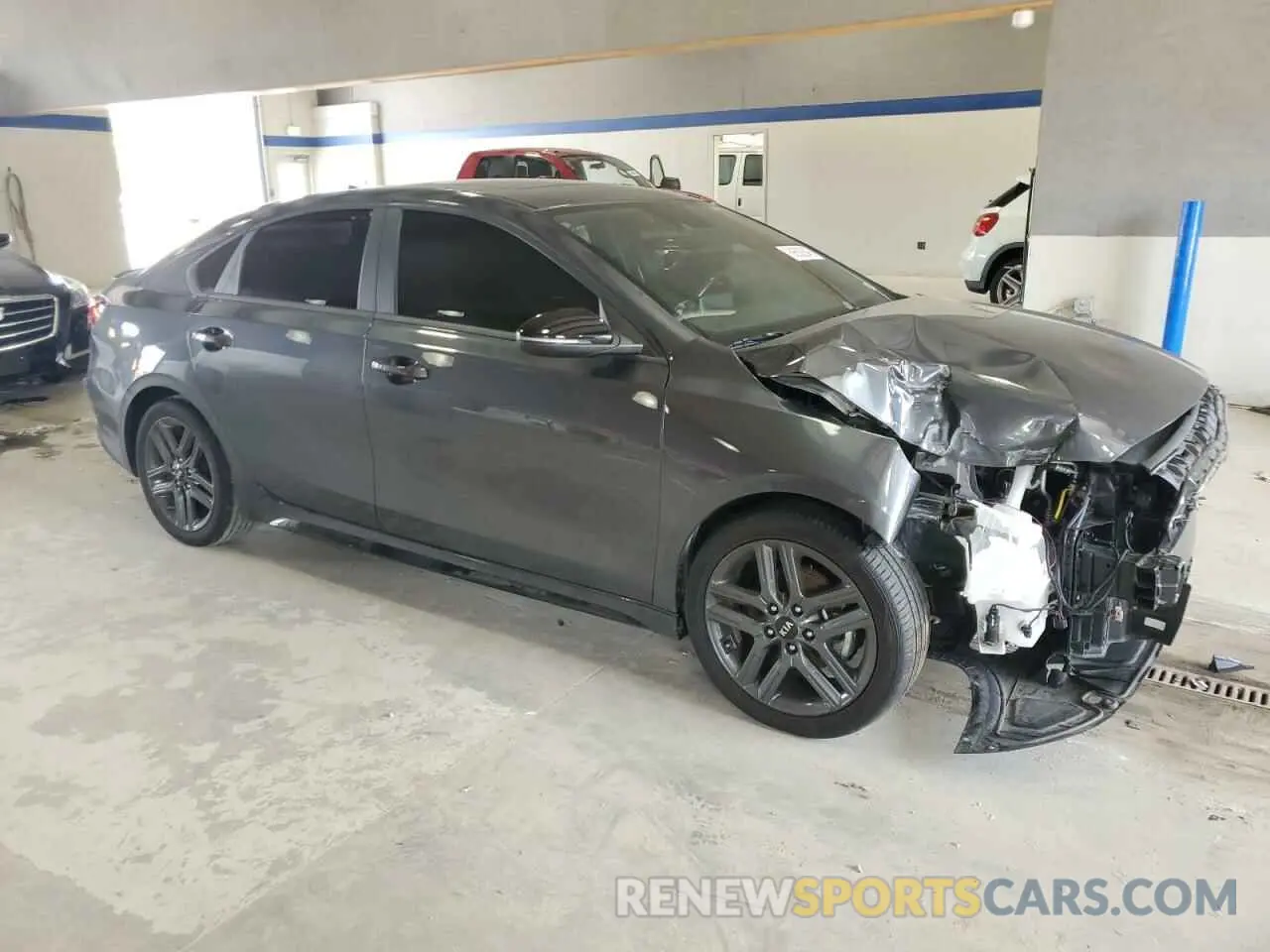 4 Photograph of a damaged car 3KPF34AD1ME391439 KIA FORTE 2021