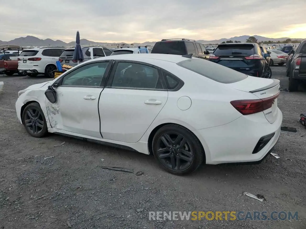 2 Photograph of a damaged car 3KPF34AD1ME391893 KIA FORTE 2021