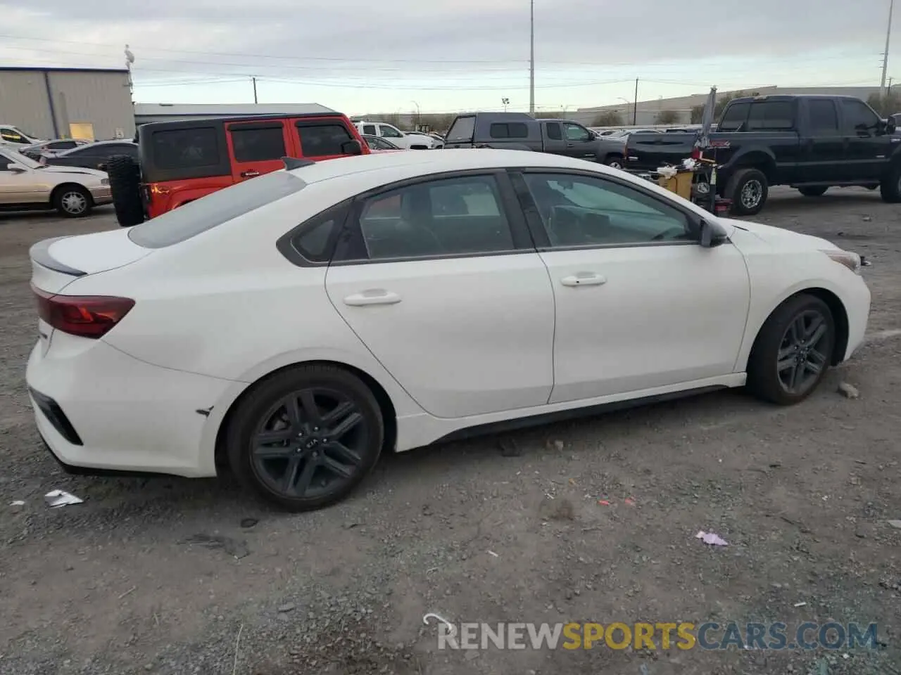 3 Photograph of a damaged car 3KPF34AD1ME391893 KIA FORTE 2021