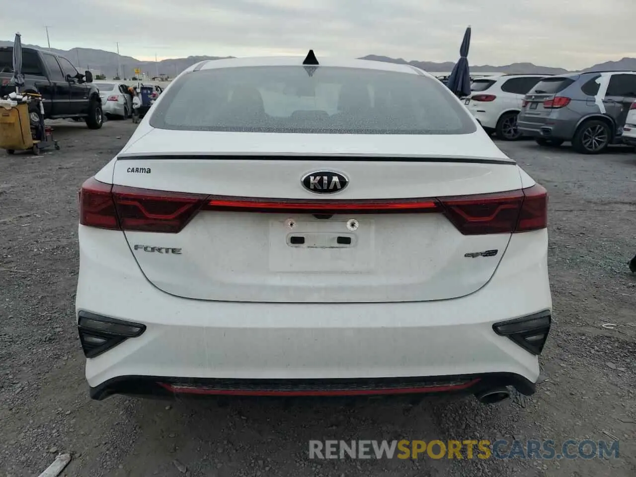 6 Photograph of a damaged car 3KPF34AD1ME391893 KIA FORTE 2021