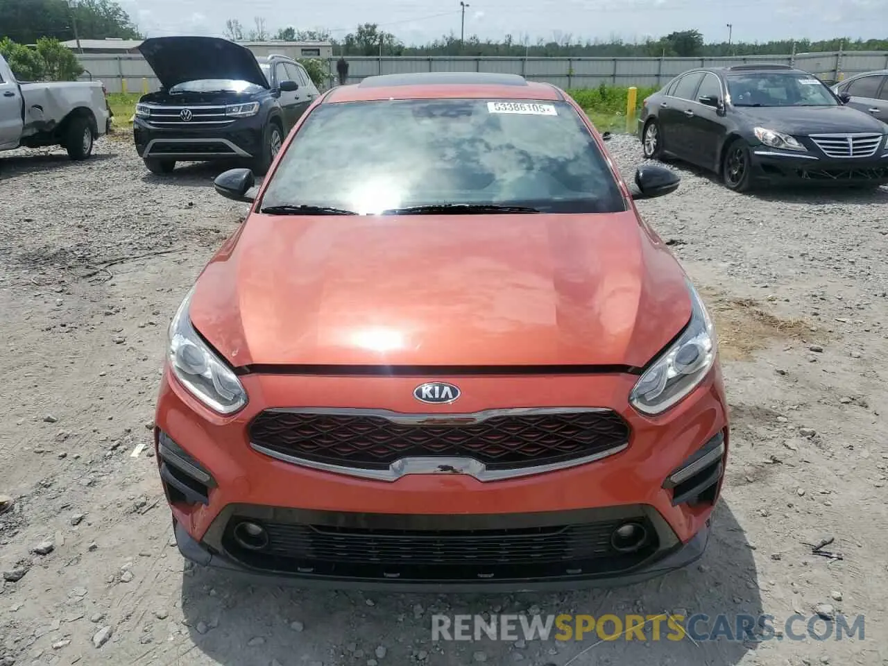 5 Photograph of a damaged car 3KPF34AD1ME402682 KIA FORTE 2021
