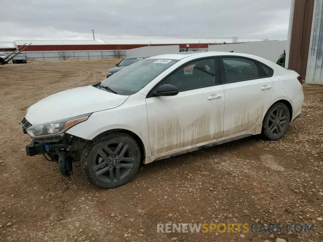1 Photograph of a damaged car 3KPF34AD2ME288949 KIA FORTE 2021
