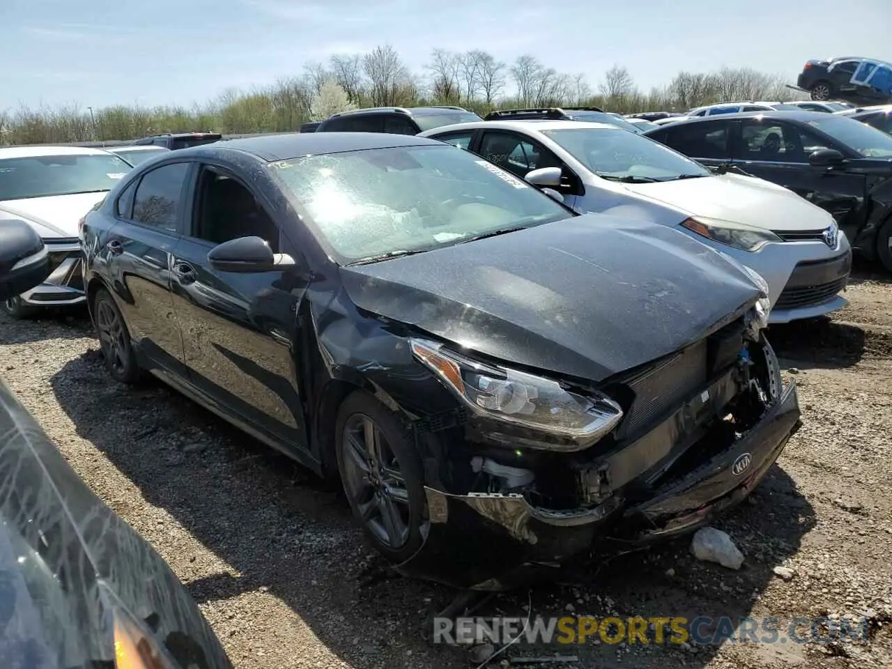 4 Photograph of a damaged car 3KPF34AD2ME317544 KIA FORTE 2021