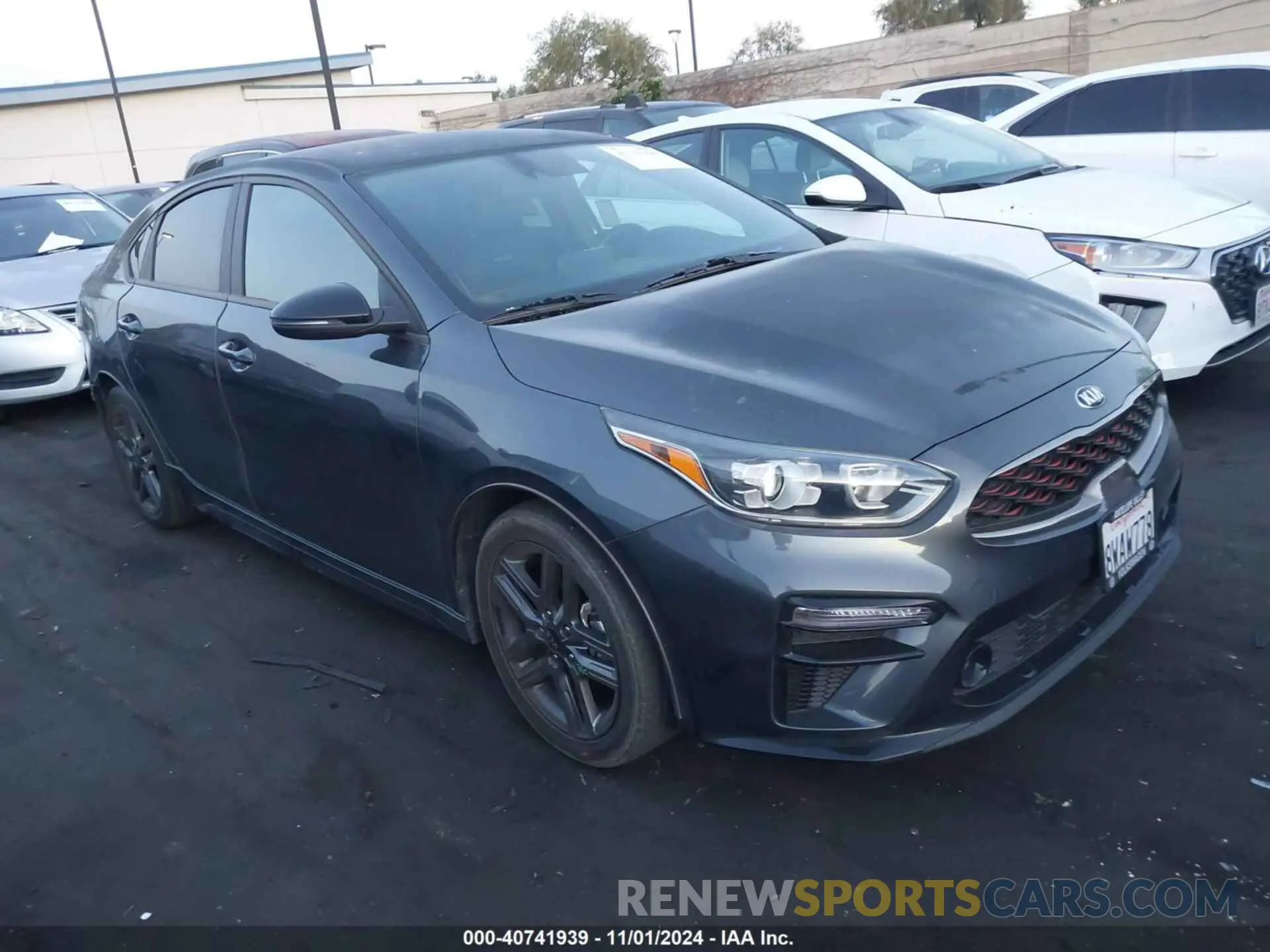 1 Photograph of a damaged car 3KPF34AD2ME326678 KIA FORTE 2021