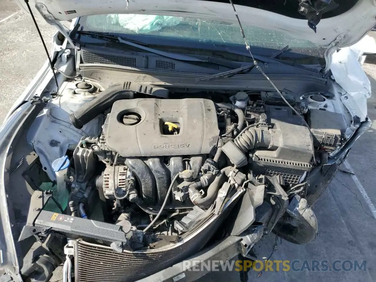 11 Photograph of a damaged car 3KPF34AD2ME327748 KIA FORTE 2021